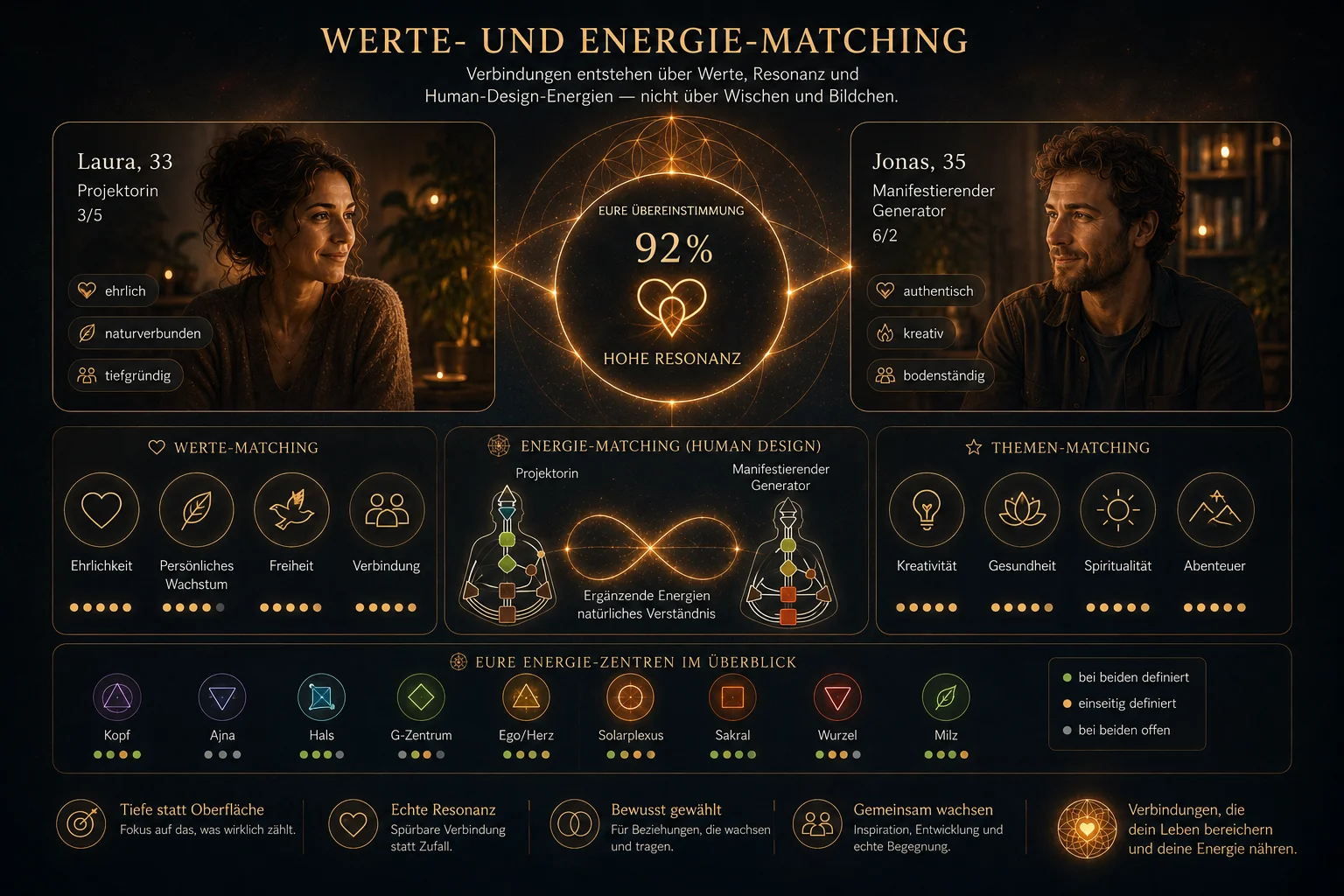 Werte- und Energie-Matching